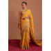 Printed Mustard Saree